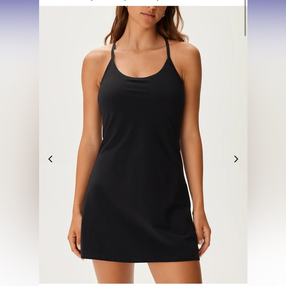 Outdoor Voices Exercise Dress - Black Size Large